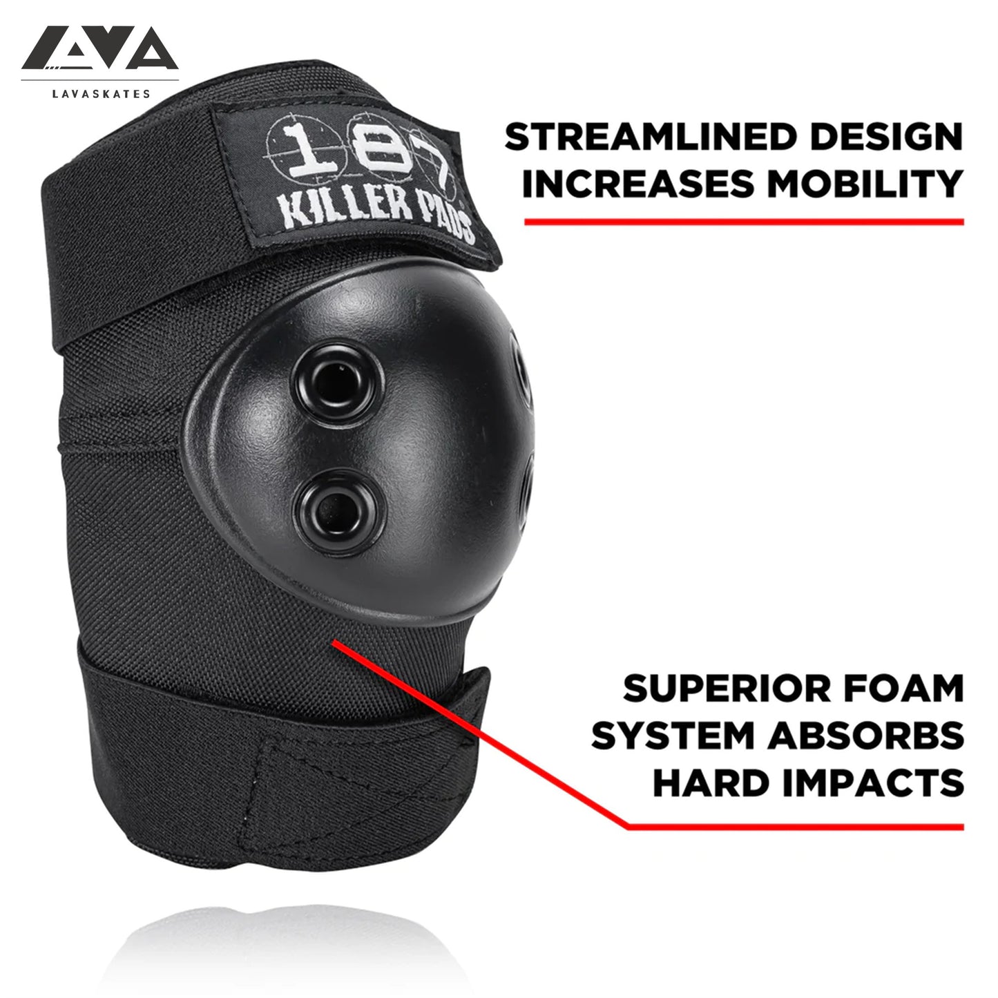 187 ELBOW PAD - BLACK
