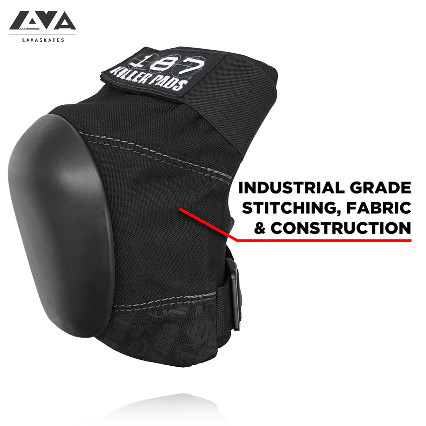 187 PRO KNEE PAD - BLACK