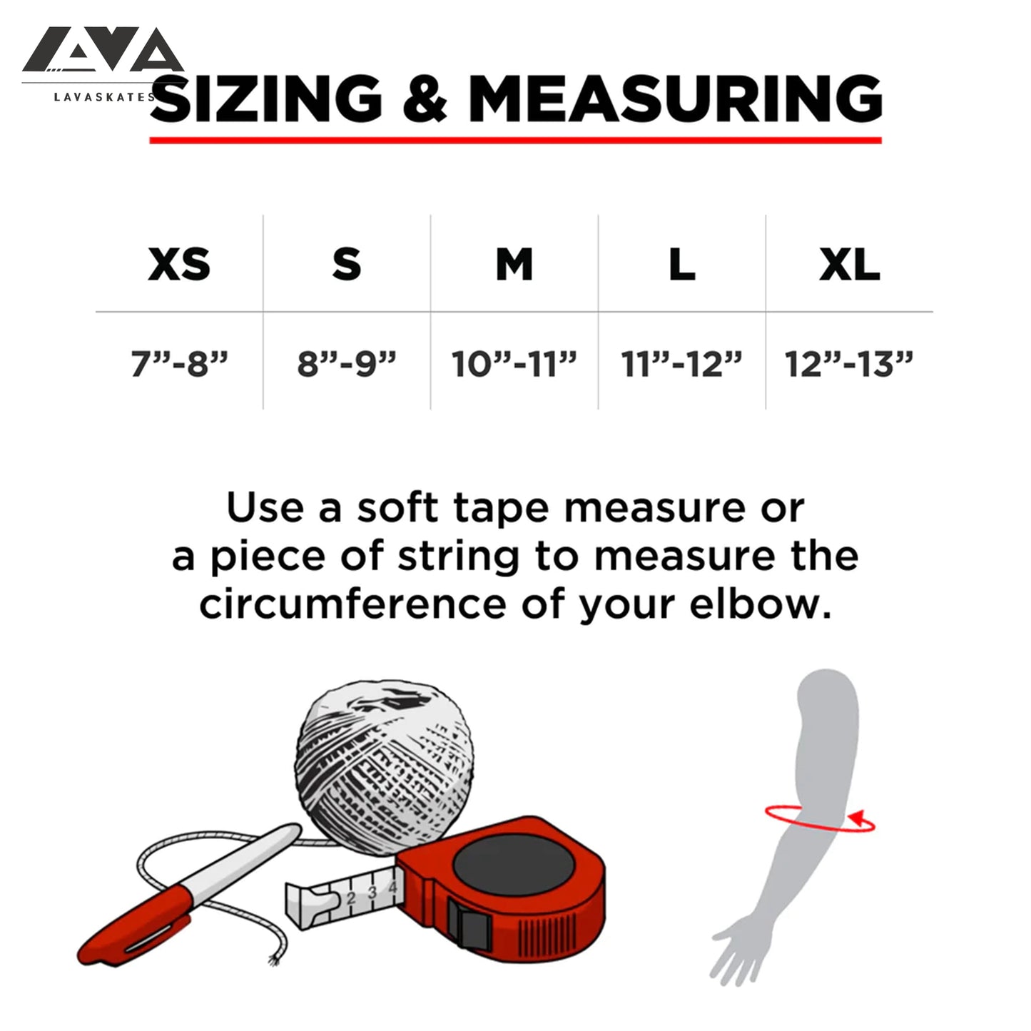 187 SLIM ELBOW PAD - GREY WITH WHITE CAPS