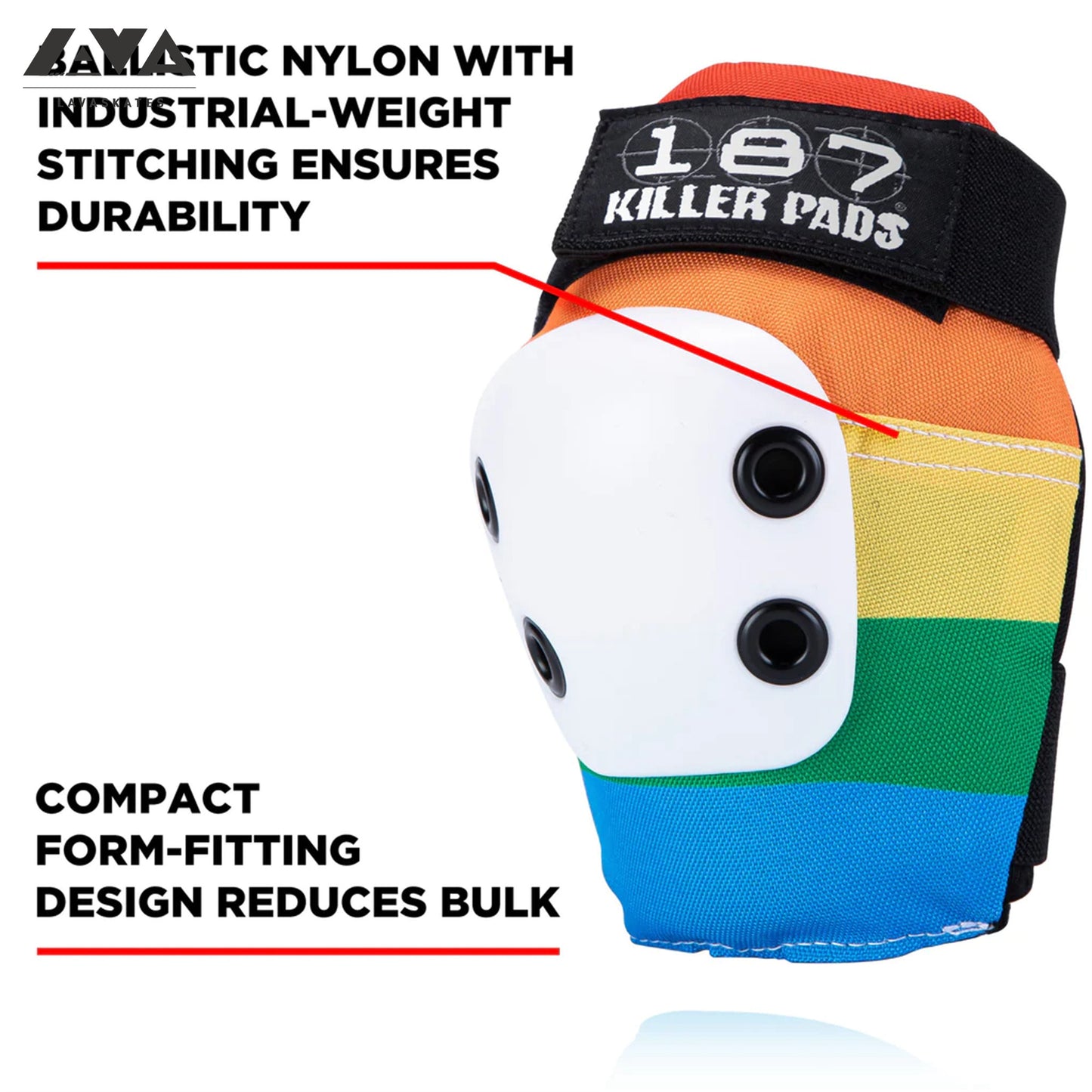 187 SLIM ELBOW PAD - RAINBOW