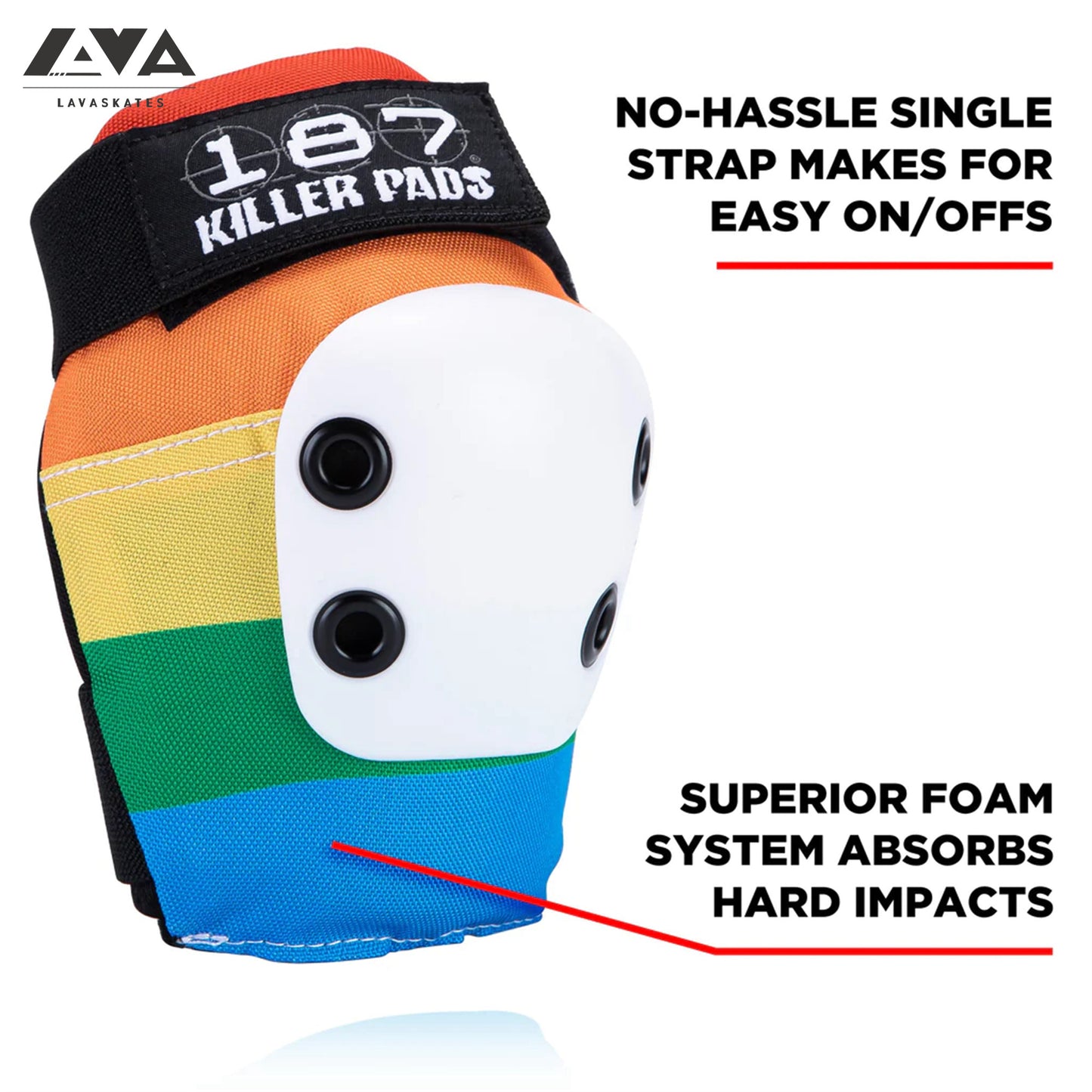 187 SLIM ELBOW PAD - RAINBOW