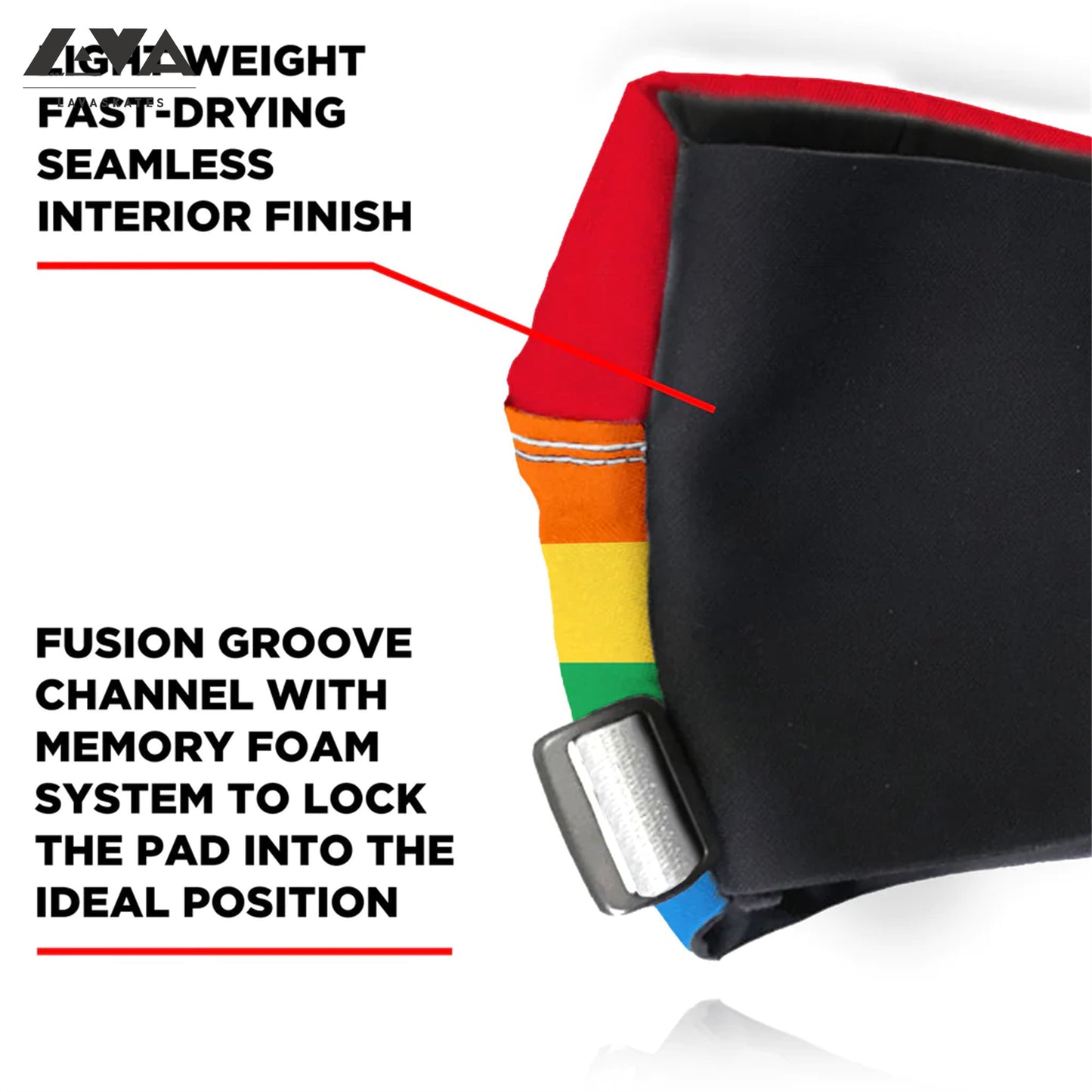 187 SLIM KNEE PAD - RAINBOW