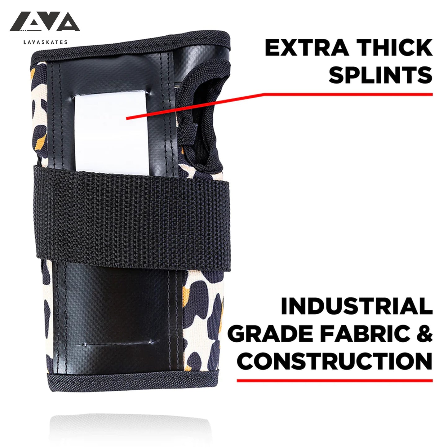 187 WRIST GUARD - MOXI LEOPARD