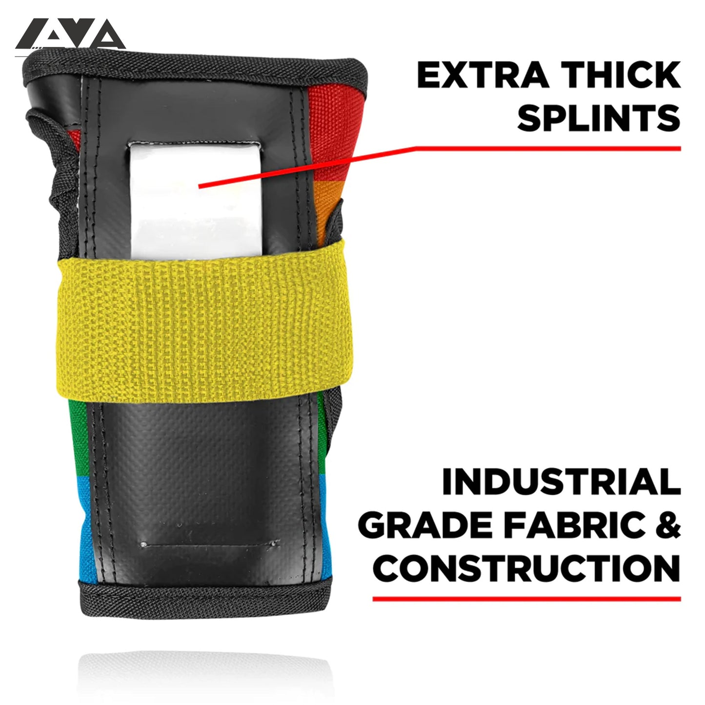 187 WRIST GUARD - RAINBOW