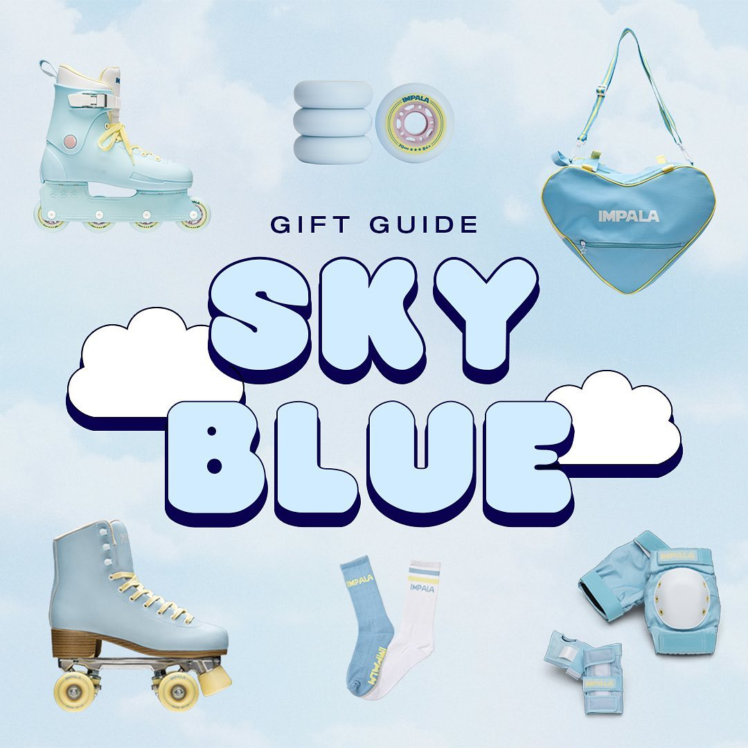 IMPALA LIGHTSPEED INLINE SKATES - SKY BLUE