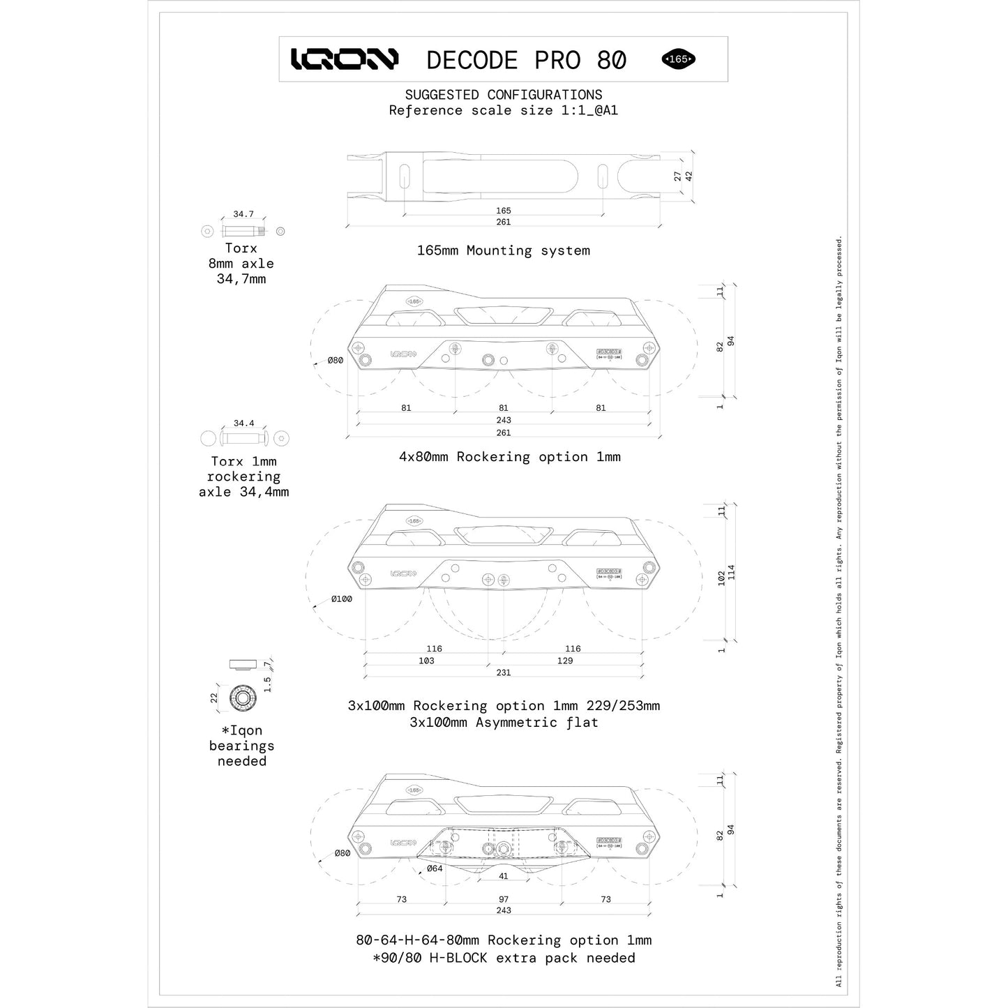 IQON CL DECODE PRO 80 DARK