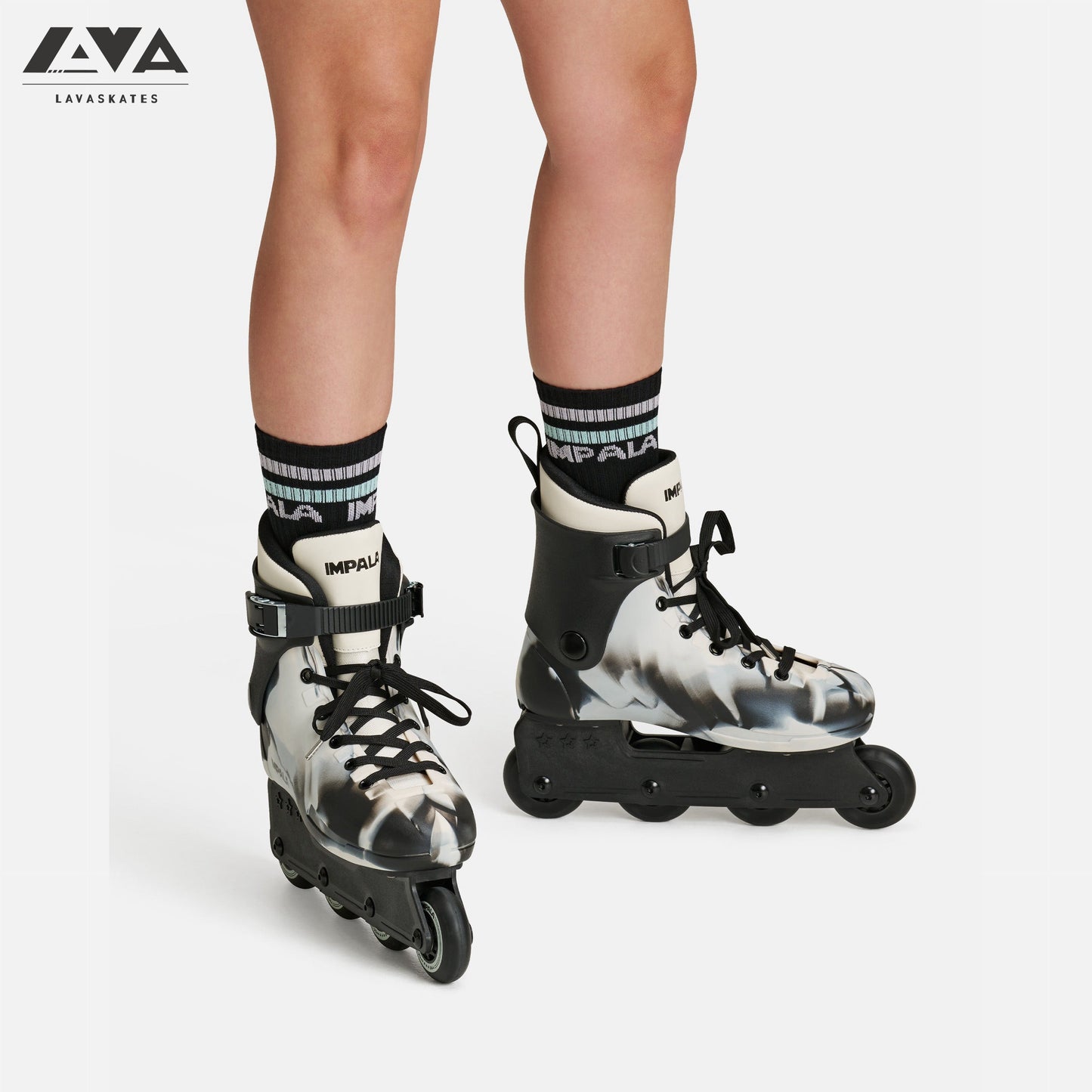 IMPALA LIGHTSPEED INLINE SKATES - MONOCHROME MARBLE