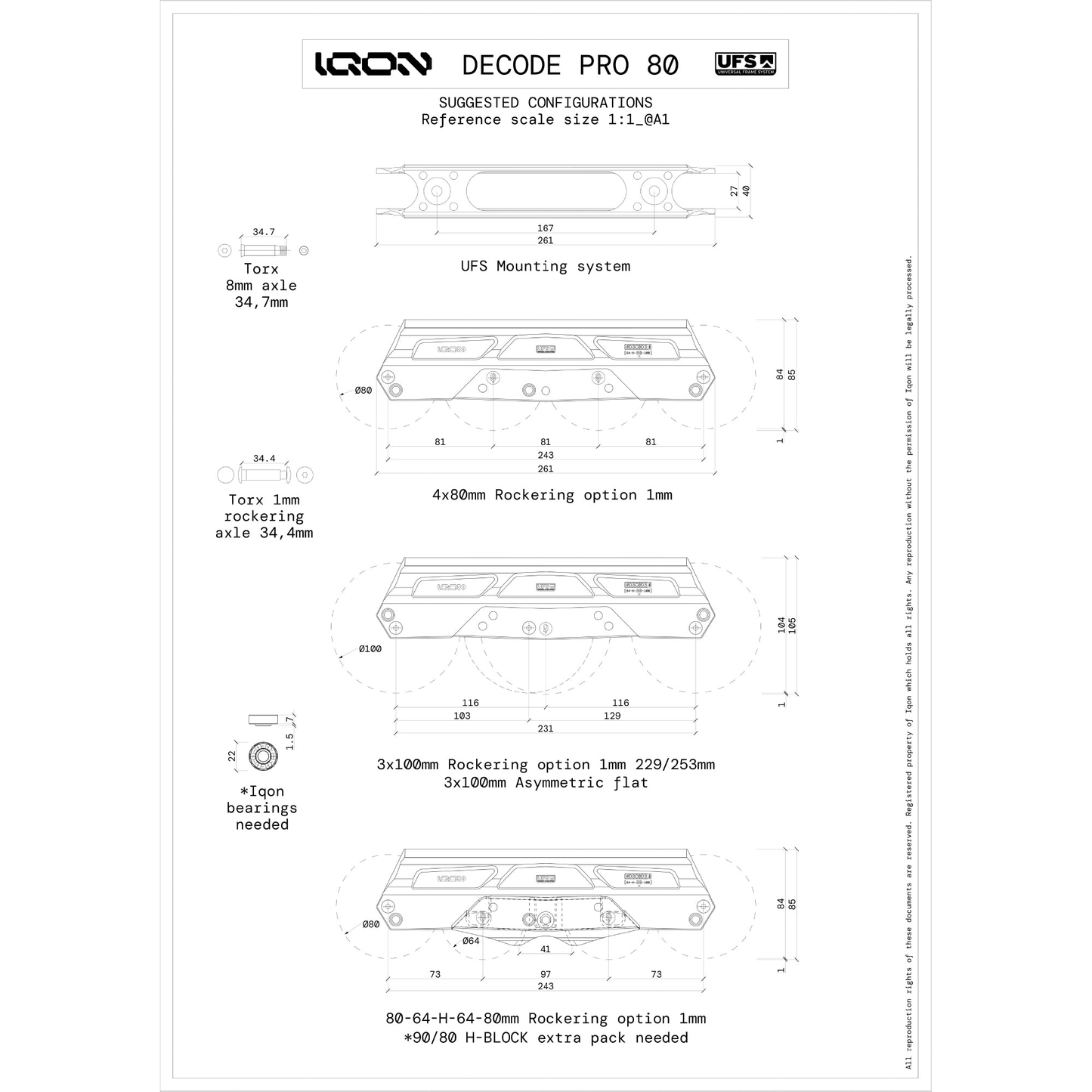 IQON AG DECODE PRO 80 DARK
