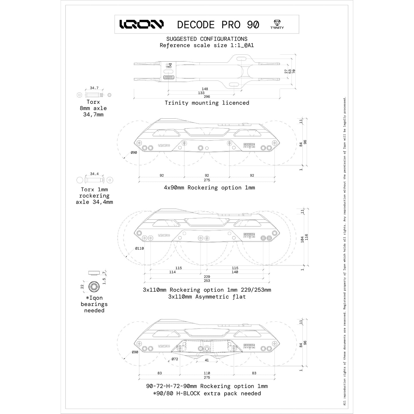 IQON TR DECODE PRO 90 DARK