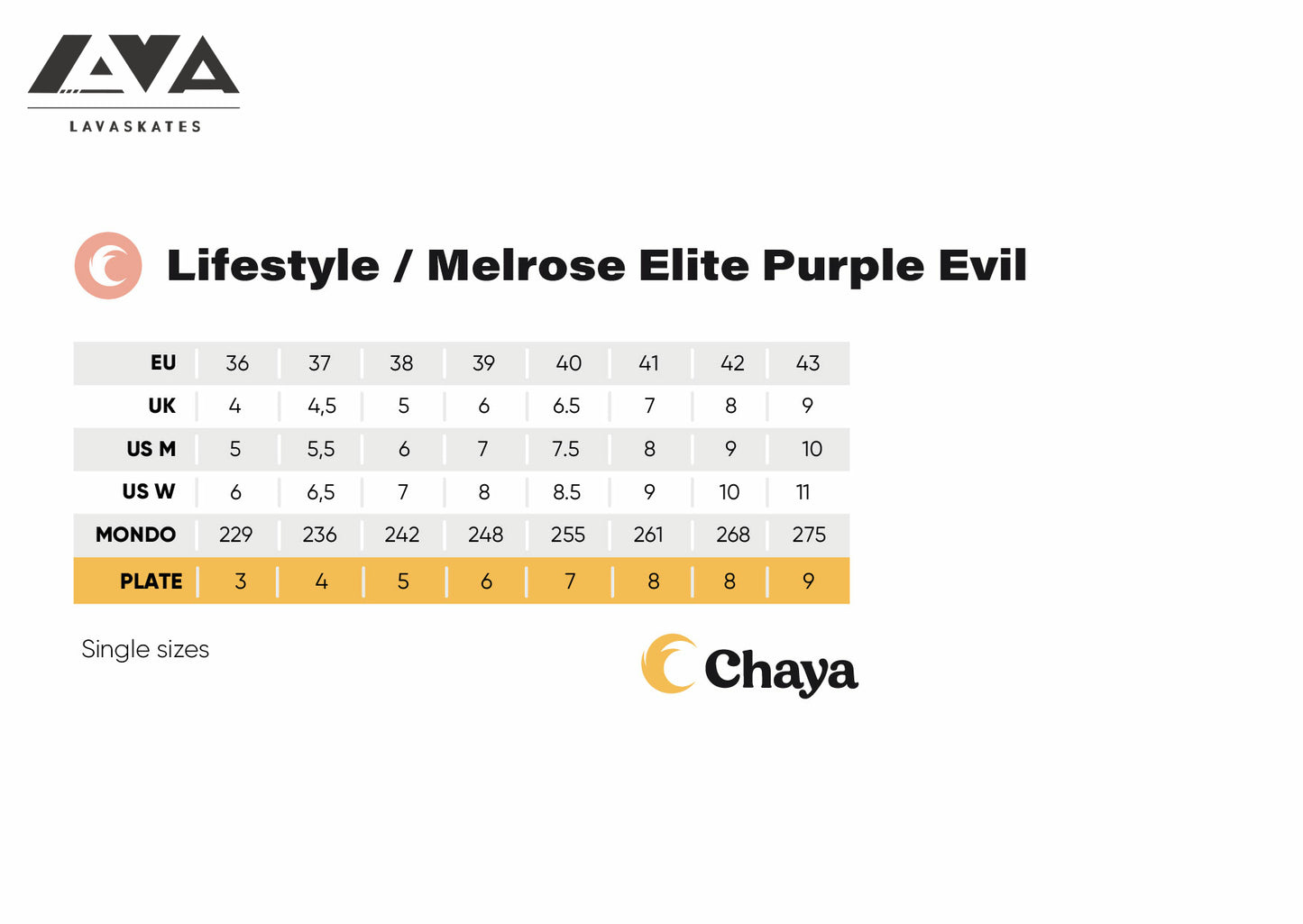 CHAYA MELROSE ELITE PURPLE EVIL