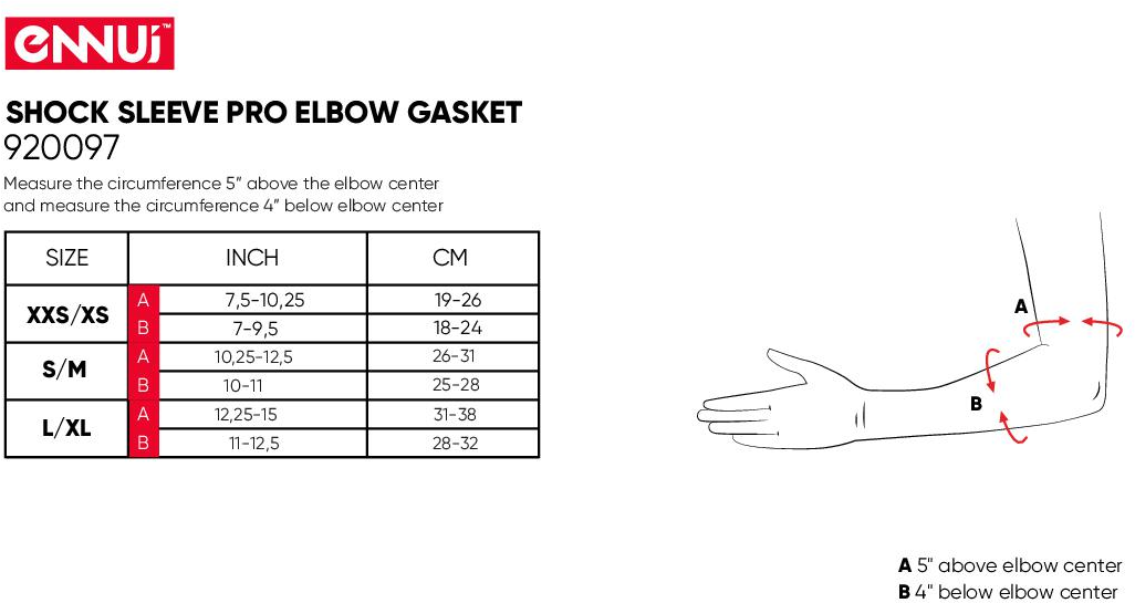 ENNUI SHOCK SLEEVE PRO ELBOW GASKET