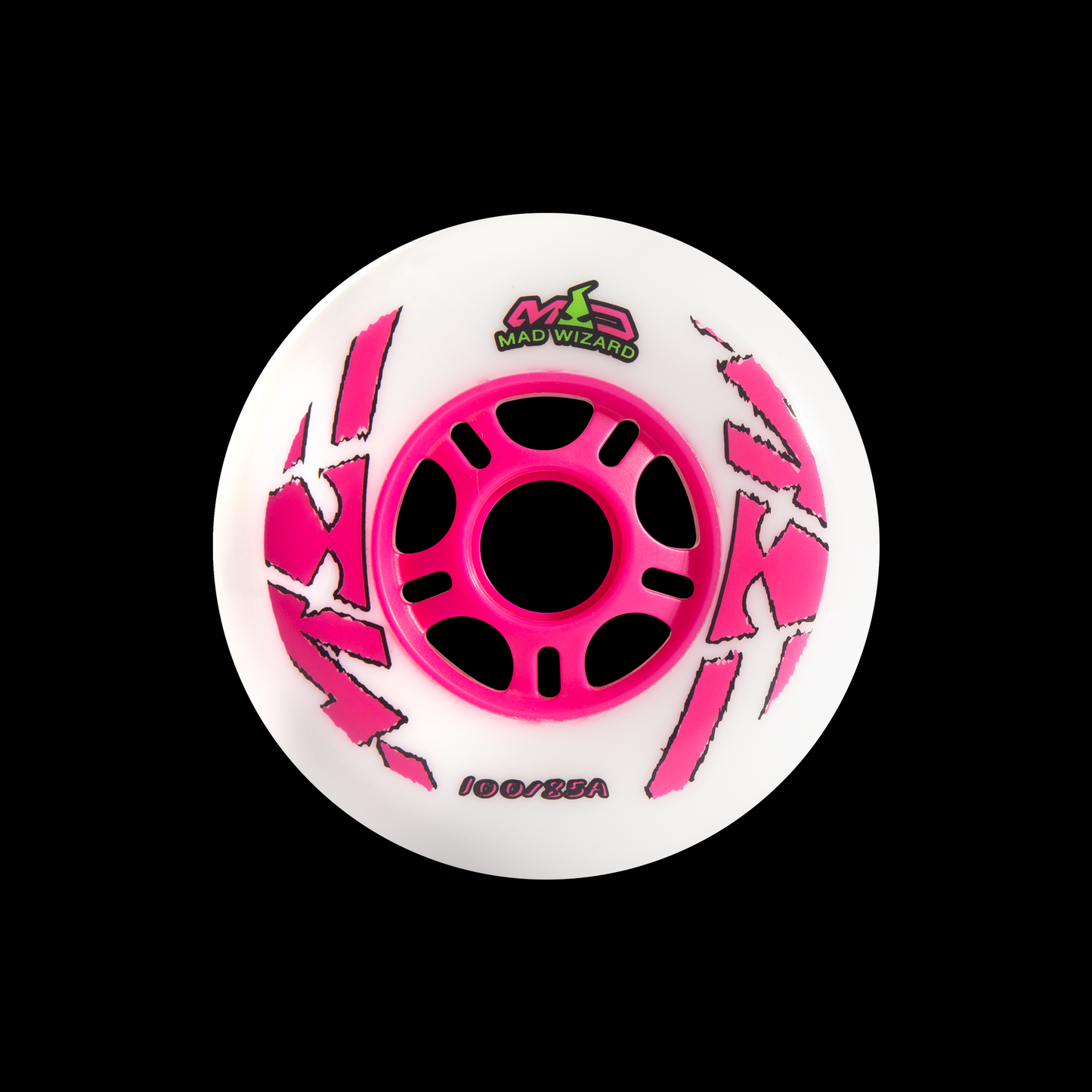 MAD SKATING WHEELS PINK 100MM/85A 4-PACK