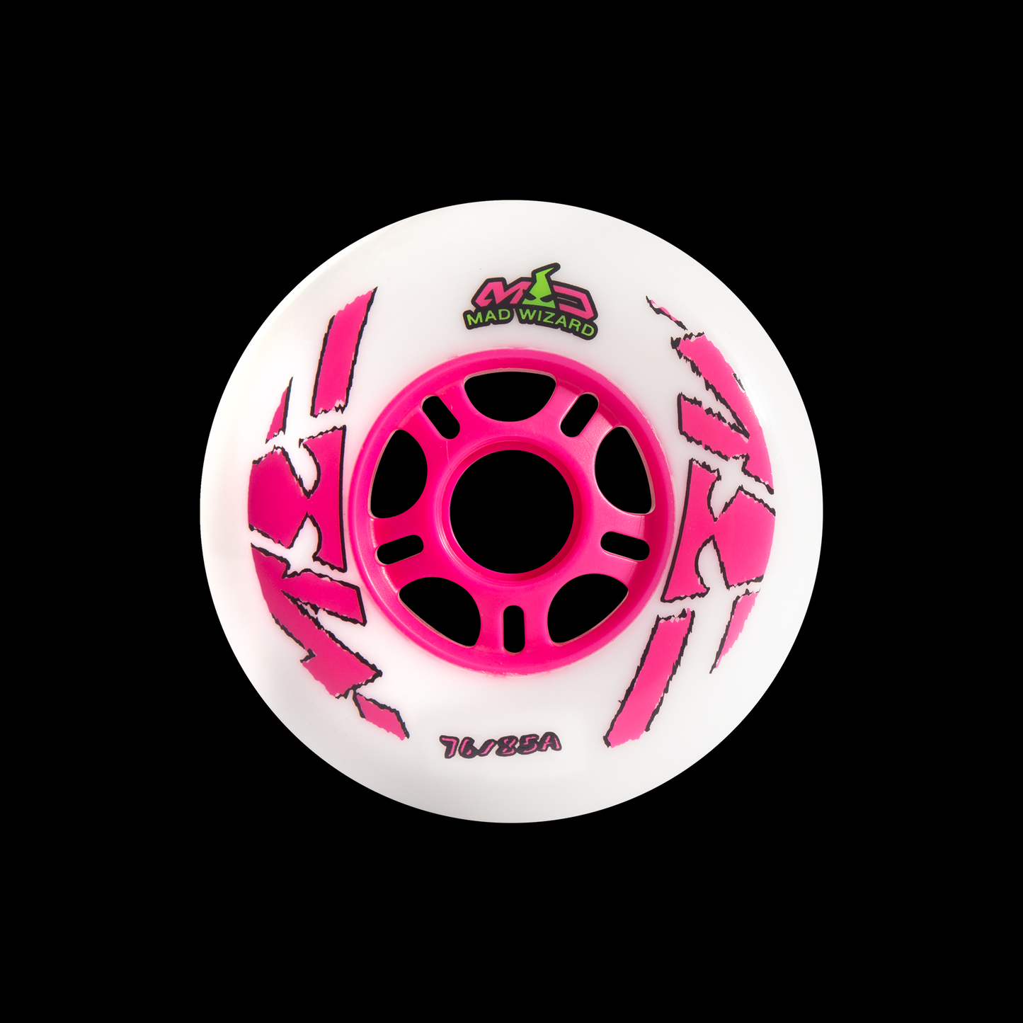 MAD SKATING WHEELS PINK 76MM/85A 4-PACK