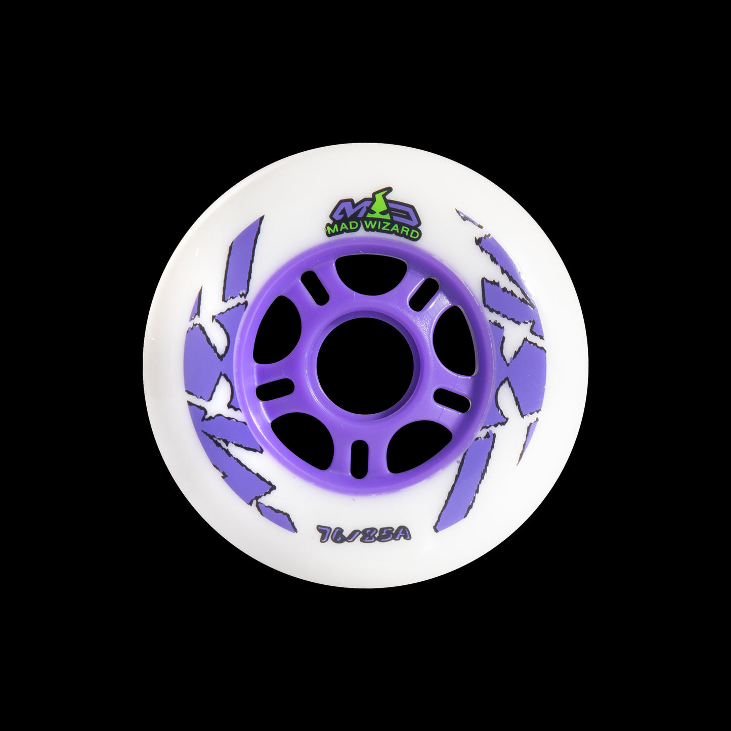 MAD SKATING WHEELS PURPLE 76MM/85A 4-PACK