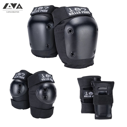 187 SIX PACK PAD SET - BLACK