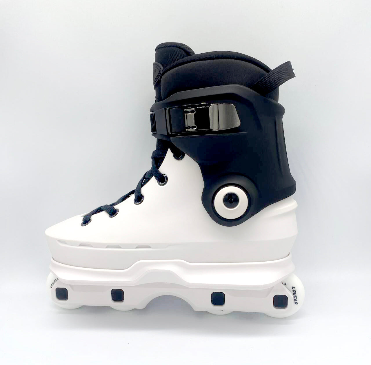 COUGAR SKATES 7003 WHITE/BLACK