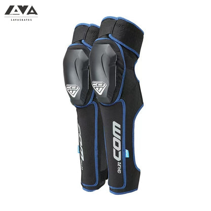 COM REMOVABLE ABS KNEE/SHIN PADS - BLUE/BLACK