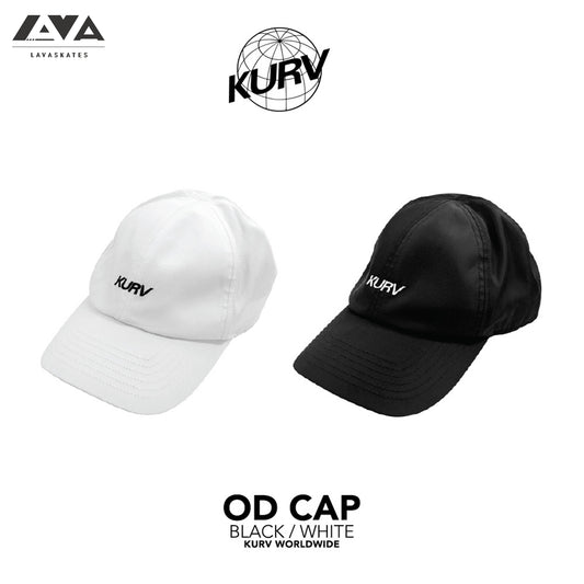 KURV OD CAP WHITE/BLACK