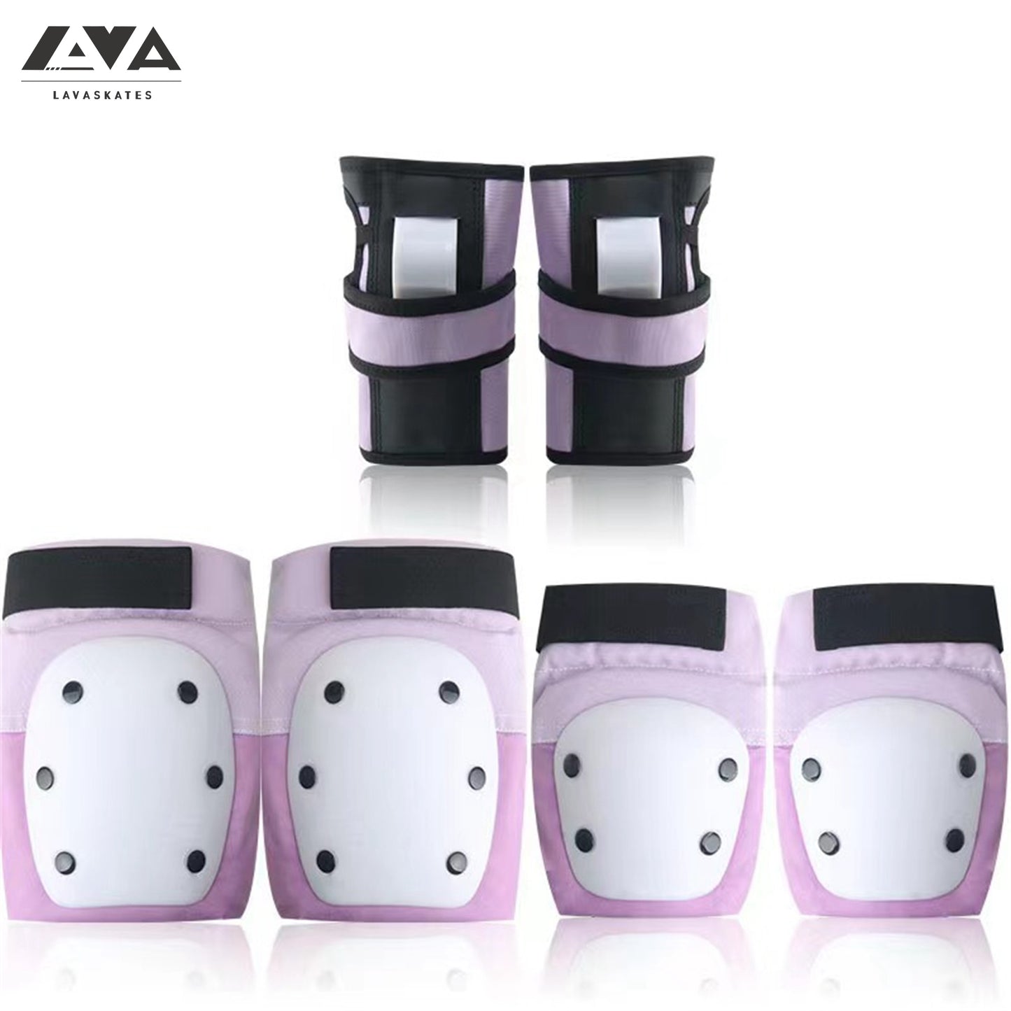 LAVA PADS SET - PINK/WHITE