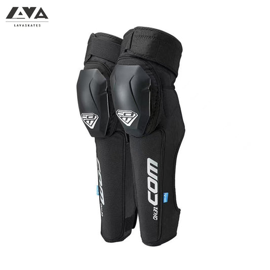 COM REMOVABLE ABS KNEE/SHIN PADS - BLACK