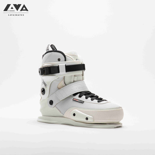 SEBA CJ2 PRIME WHITE SKATES (PLASTIC VERSION WITH MYFIT RECALL LINER) - BOOT ONLY