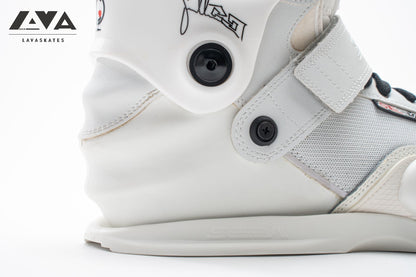 SEBA CJ2 PRIME WHITE SKATES (PLASTIC VERSION WITH MYFIT RECALL LINER) - COMPLETE