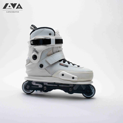 SEBA CJ2 PRIME WHITE SKATES (PLASTIC VERSION WITH MYFIT RECALL LINER) - COMPLETE