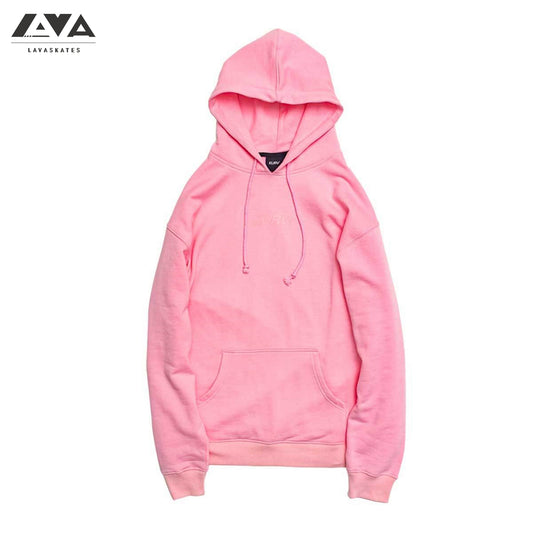 KURV HOODIE BASIC PINK