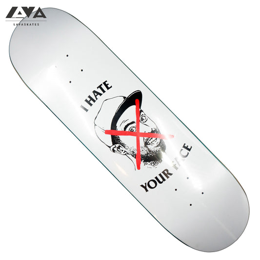 SKATEMENTAL SKATEBOARD DECK STABA I HATE YOUR FACE - 8.625 IN