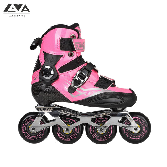 ACTION JUNIOR CARBON SKATES - PINK