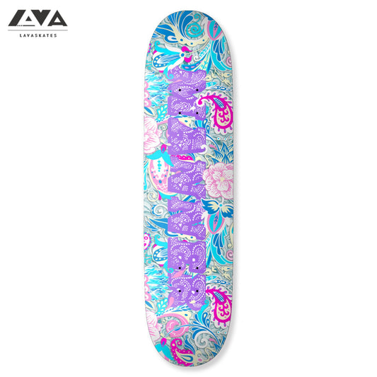 MANNER SKATEBOARD DECK PAISLEY COLORFUL - 8.125/8.25 IN