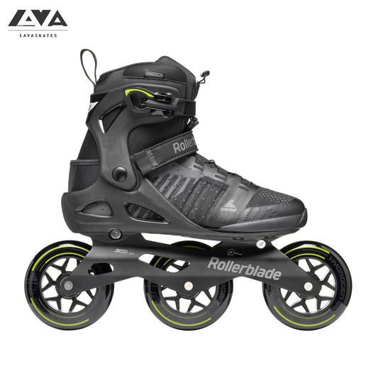 ROLLERBLADE MACROBLADE 110 3WD MENS SKATES BLACK/LIME