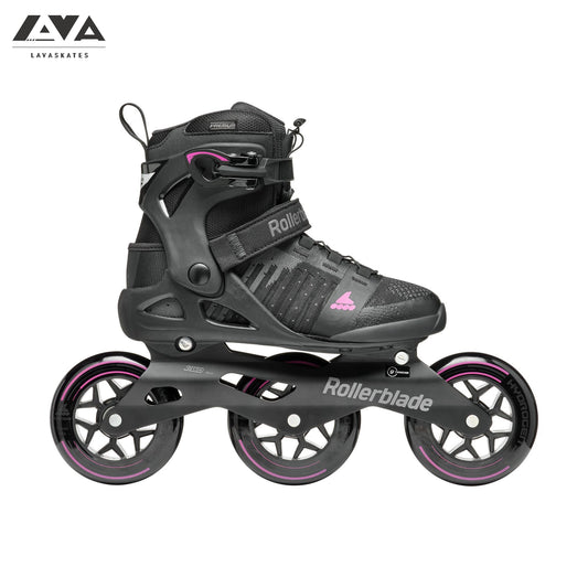 ROLLERBLADE MACROBLADE 110 3WD WOMENS SKATES BLACK/ORCHID