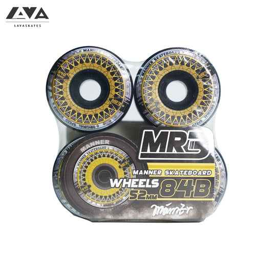 MANNER SKATEBOARD WHEELS MR3 SUPER RS - 84B/52MM