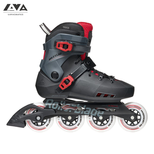 ROLLERBLADE MAXXUM XT SKATES BLACK/RED