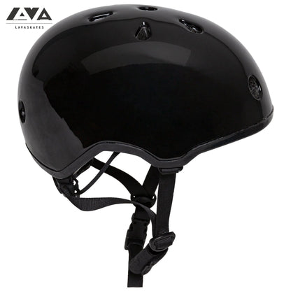 ENNUI ELITE BLACK HELMET (INCLUDE REMOVABLE PEAK)