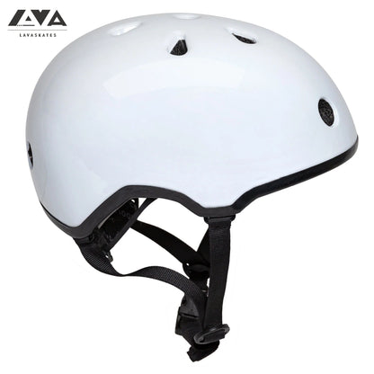 ENNUI ELITE WHITE HELMET (INCLUDE REMOVABLE PEAK)