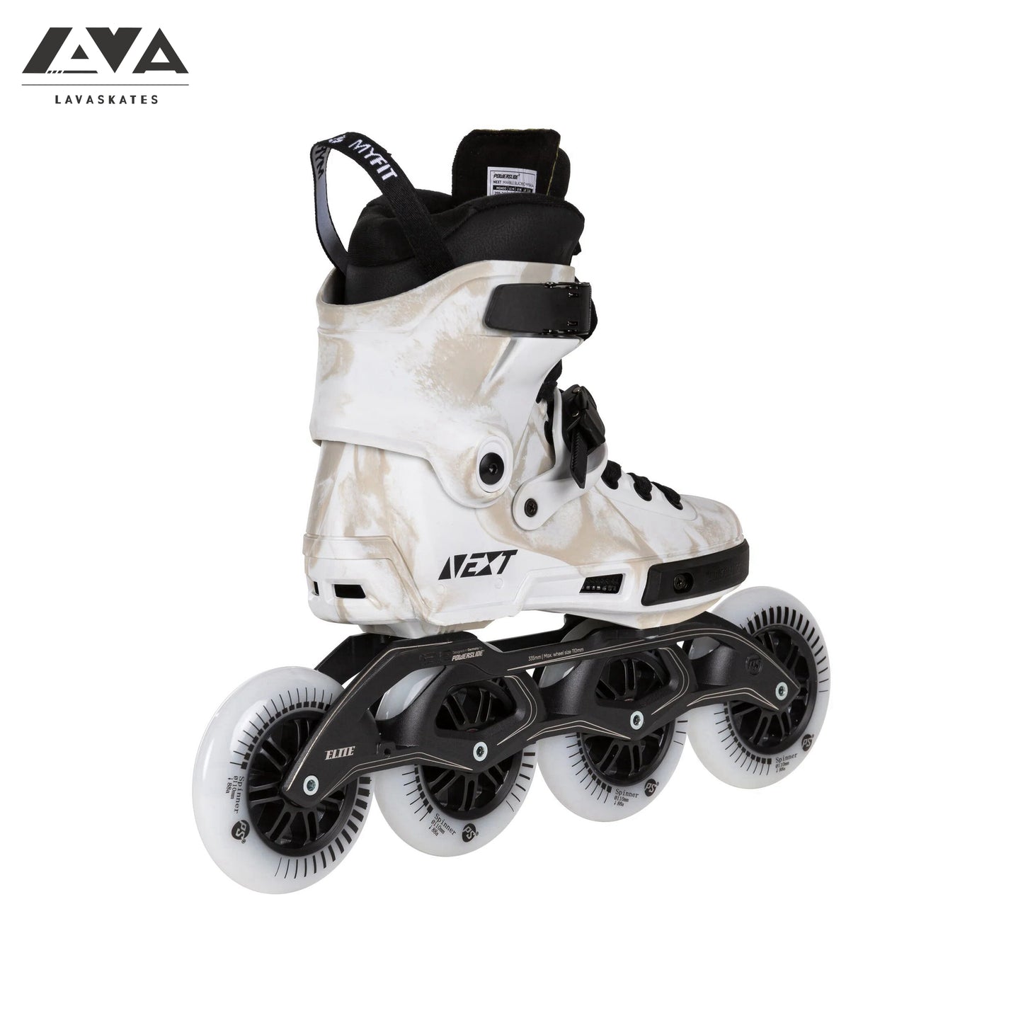 POWERSLIDE NEXT MARBLE WHITE 110