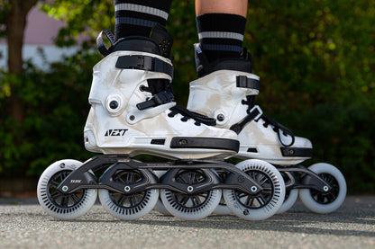 POWERSLIDE NEXT MARBLE WHITE 110