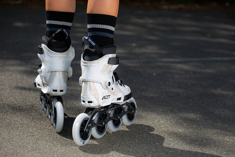 POWERSLIDE NEXT MARBLE WHITE 110