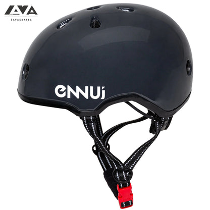 ENNUI ELITE WHEEL ADDICT HELMET (INCLUDE REMOVABLE PEAK)