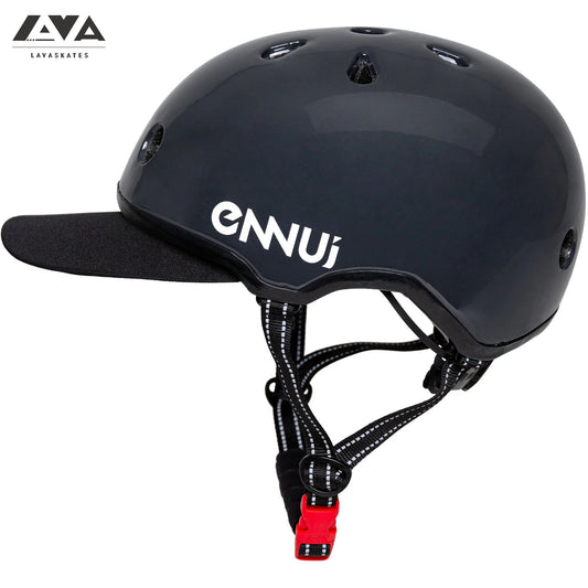 ENNUI ELITE WHEEL ADDICT HELMET (INCLUDE REMOVABLE PEAK)