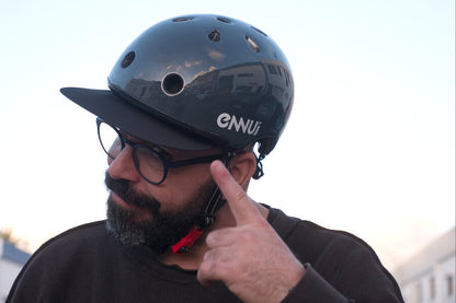 ENNUI ELITE WHEEL ADDICT HELMET (INCLUDE REMOVABLE PEAK)
