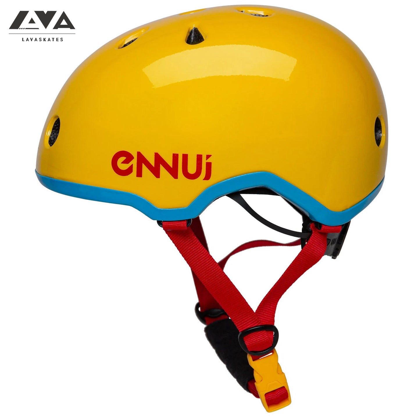 ENNUI ELITE YELLOW HELMET (INCLUDE REMOVABLE PEAK)
