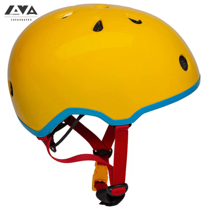 ENNUI ELITE YELLOW HELMET (INCLUDE REMOVABLE PEAK)