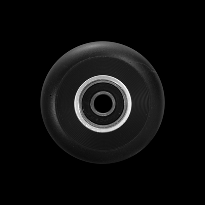 LAVA ALUMINIUM CORE WHEELS 58MM/90A 4-PACK BLACK/SILVER (INCLUDING LAVA BEARINGS)