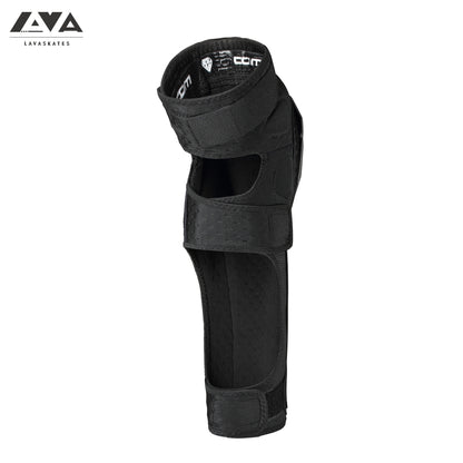 COM REMOVABLE ABS KNEE/SHIN PADS - RED/BLACK