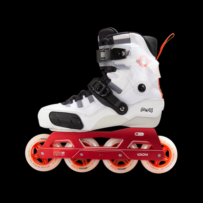 GAWDS ATON URBAN SKATES - BLACK x RED x WHITE