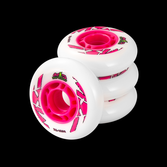 MAD SKATING WHEELS PINK 76MM/85A  4-PACK